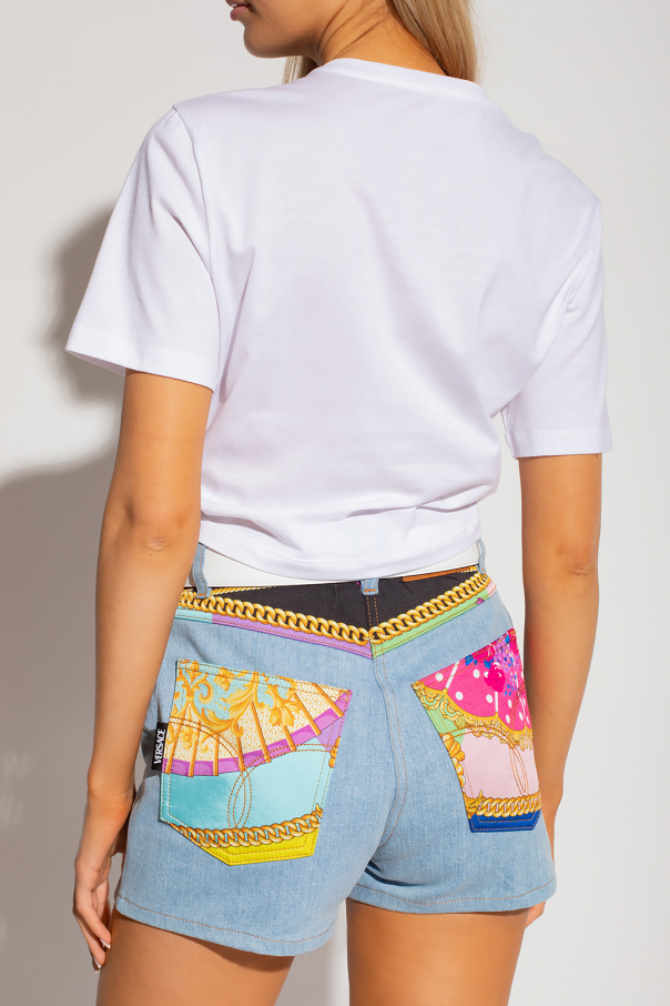 SchaferandweinerShops Tonga - shirt with logo Versace - T